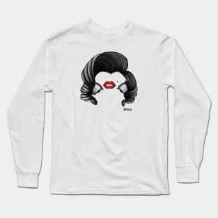 Caricature: Marilyn Monroe Long Sleeve T-Shirt